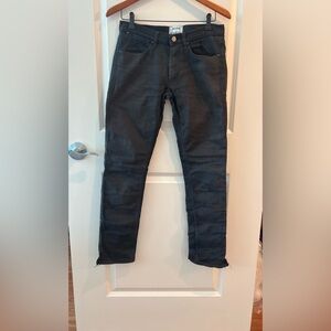 Acne Studios Max Stay Cash Jeans Black Denim